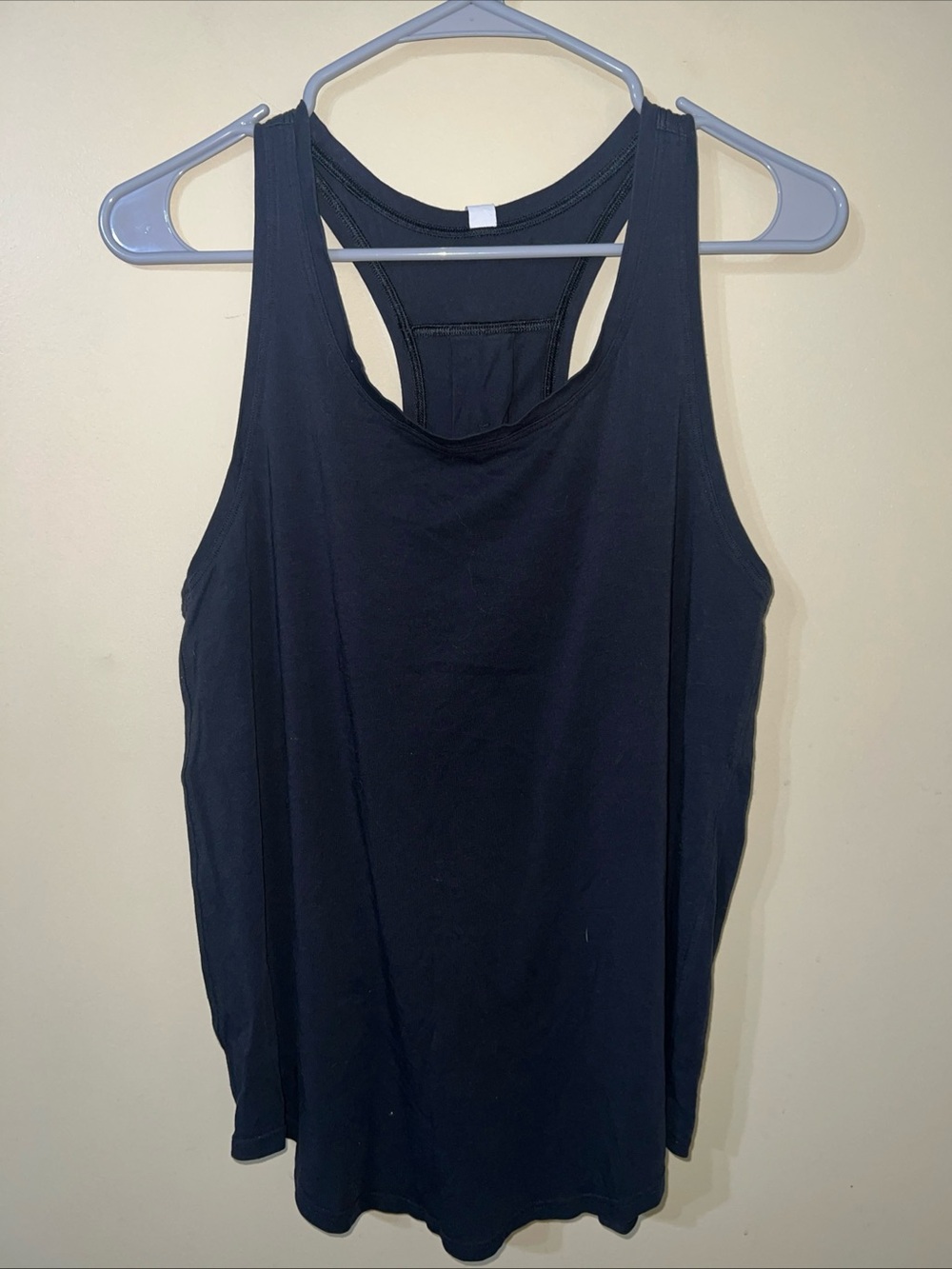 lululemon athletica Black Racerback Tank Size 6